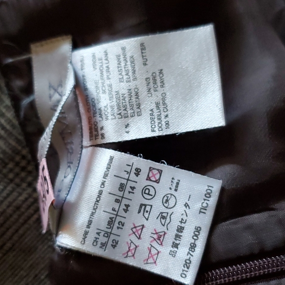 COPY - NWOT SPORTMAX country check midi skirt 12 - Picture 12 of 12